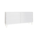 White 6 Drawer Chest