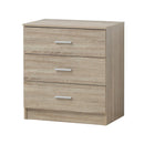 3 Drawer Sonoma Oak Chest