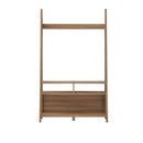 Brown Wooden Ladder TV Unit
