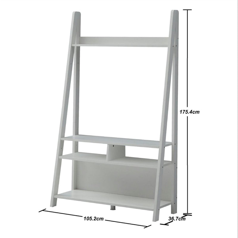 Grey Ladder TV Unit