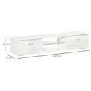 Low Gloss White Media Unit