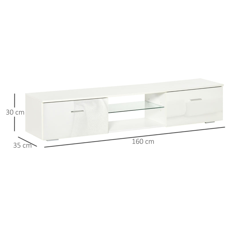 Low Gloss White Media Unit