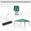 Green Folding Pop Up Gazebo