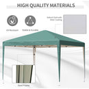 Green Folding Pop Up Gazebo