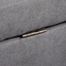 Fabric Couch With Storage (Grey)