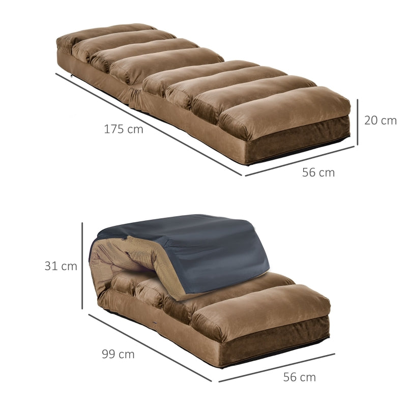 Brown Lazy Sofa Chair