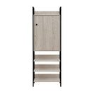 Zahra 3 Piece Bedroom Furniture Set Open Wardrobes - Bedroom Sets