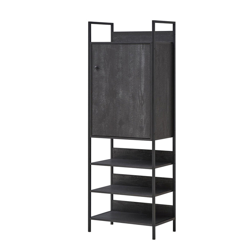 Zahra 3 Piece Bedroom Furniture Set Open Wardrobes - Bedroom Sets