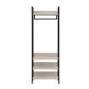 Zahra 4 Piece Bedroom Furniture Set Open Wardrobes - Bedroom Sets