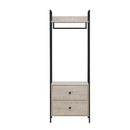 Zahra 4 Piece Bedroom Furniture Set Open Wardrobes - Bedroom Sets