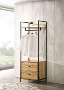 Zahra 4 Piece Bedroom Furniture Set Open Wardrobes - Bedroom Sets