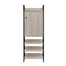 Zahra 4 Piece Bedroom Furniture Set Open Wardrobes - Bedroom Sets